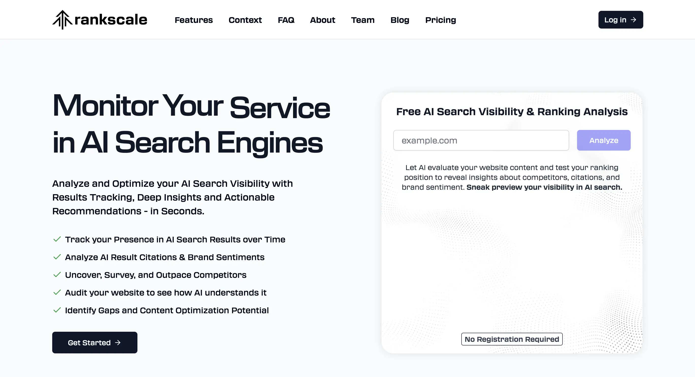 Rankscale.ai AI Search Analytics